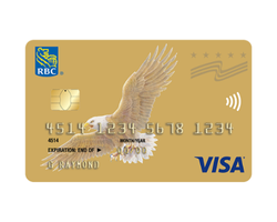 RBC U.S. Dollar Visa Gold credit card